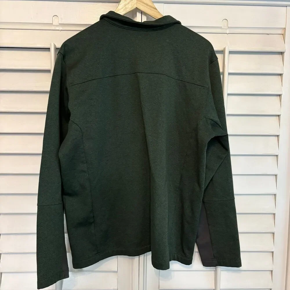 North Face Green‎ 1/4 Zip Pullover Size XL